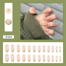 Load image into Gallery viewer, 24pcs/set Nail Pieces Nail Patch Removable Fake Nails Extensions Artificial Nail Art Accessories
