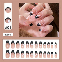 Load image into Gallery viewer, 24pcs/set Nail Pieces Nail Patch Removable Fake Nails Extensions Artificial Nail Art Accessories
