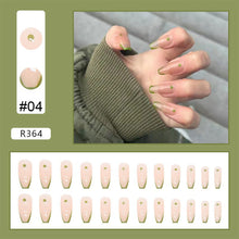 Load image into Gallery viewer, 24pcs/set Nail Pieces Nail Patch Removable Fake Nails Extensions Artificial Nail Art Accessories
