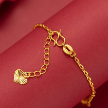 Load image into Gallery viewer, Trendy Women Butterfly Brass Vacuum Plating Gold Bracelets Lucky Elegant Alluvial Gold Simple Gold Chain Bracelet Accessories
