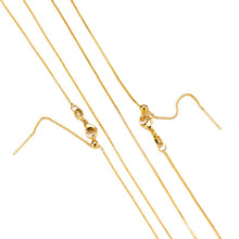 Load image into Gallery viewer, Water Wave Chain Women Alluvial Gold Personality Gold Necklaces Elegant Simple Gold Thin Chain Necklace Accessories
