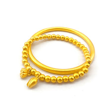 Load image into Gallery viewer, Simple Adjustable Women Alluvial Gold Bangles Personality Fashion Elegant Gold Bracelet Jewelry Accessories
