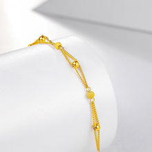 Load image into Gallery viewer, Fashion Alluvial Gold Vietnamese Sand Gold Frosted Glossy Beaded Bracelet Creative Elegant Bracelet Jewelry Accessories
