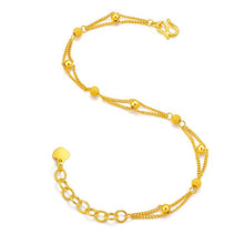 Load image into Gallery viewer, Fashion Alluvial Gold Vietnamese Sand Gold Frosted Glossy Beaded Bracelet Creative Elegant Bracelet Jewelry Accessories
