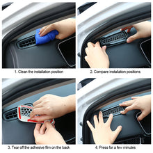 Load image into Gallery viewer, Pair Car Front Air Condition Outlet Vent Molding Cover Cap Trim Car Accessories For Honda Civic 11th Gen 2022
