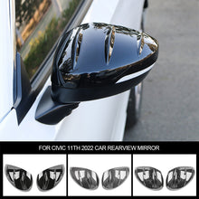Load image into Gallery viewer, Pair Car Side Door Rear View Mirror Covers Cap For Honda For Civic 11th 2022 Car Rearview Mirror
