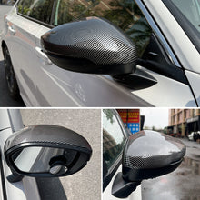 Load image into Gallery viewer, 2Pcs Carbon Fiber Style Rear View Side Mirror Cover Rearview Caps For Honda Civic 11th 2022 ABS
