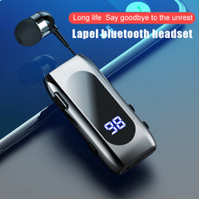 Load image into Gallery viewer, K55 Talk Time 20 Hours Bluetooth Headset BT5.2 Call Remind Vibration Sport Clip Driver Auriculares Earphone
