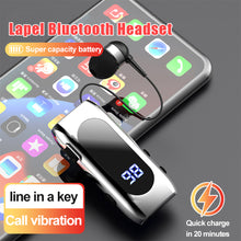 Load image into Gallery viewer, K55 Talk Time 20 Hours Bluetooth Headset BT5.2 Call Remind Vibration Sport Clip Driver Auriculares Earphone

