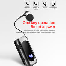 Load image into Gallery viewer, K55 Talk Time 20 Hours Bluetooth Headset BT5.2 Call Remind Vibration Sport Clip Driver Auriculares Earphone
