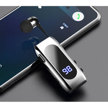 Load image into Gallery viewer, K55 Talk Time 20 Hours Bluetooth Headset BT5.2 Call Remind Vibration Sport Clip Driver Auriculares Earphone
