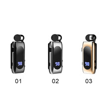 Load image into Gallery viewer, K55 Talk Time 20 Hours Bluetooth Headset BT5.2 Call Remind Vibration Sport Clip Driver Auriculares Earphone
