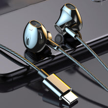 Load image into Gallery viewer, G20T Metal Magnetic Earphone Microphone With Tuning Bass Mobile Phone Headset Universal Headset
