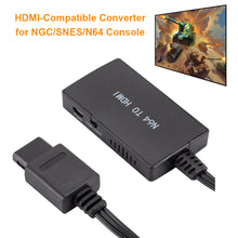 Load image into Gallery viewer, HDMI Converter HD TV Video Cable Splitter For N64 GameCube NGC Super SNES to HDMI converter Console Game Accessories
