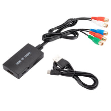 Load image into Gallery viewer, HDMI to YPbPr Converter Adapter Support HD 1080P 720P Compatible With DVD Blu-Ray Player PS2 PS3 Xbox to The New HDTV
