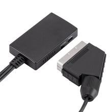 Load image into Gallery viewer, SCART to HDMI-compatible HD 720P/1080P Switch Converter with Cable, Wrugste Scart in HDMI-compatible Out Video Audio Converter
