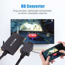 Load image into Gallery viewer, HD 720P/1080P WII to HDMI-Compatible Converter With Cable And With 3.5MM Jack Audio For HDTV Monitor Display Wii to HDMI Adapter
