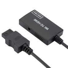 Load image into Gallery viewer, HD 720P/1080P WII to HDMI-Compatible Converter With Cable And With 3.5MM Jack Audio For HDTV Monitor Display Wii to HDMI Adapter
