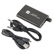 Load image into Gallery viewer, Portable HiFi Headphone Amplifier Headphone Amp 3.5mm Stereo Audio Out with Switch Powered Dual-Output with 2-Level Boost
