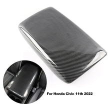 Load image into Gallery viewer, Carbon Fiber Central Control Armrest Cover Interior Decoration Hand Cushion For Honda Civic 11th 2022
