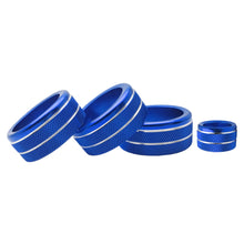Load image into Gallery viewer, 4Pcs Aluminum Alloy Central Control Air Conditioner Volume Adjustment Knob Ring Car Accessories for Honda Civic 11th 2022
