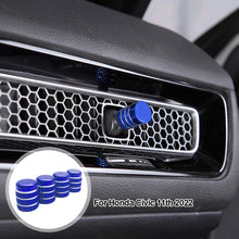 Load image into Gallery viewer, 4Pcs Aluminum Alloy Car Central Control Air Conditioner Volume Adjustment Knob Ring for Honda Civic 11th 2022 Accessories
