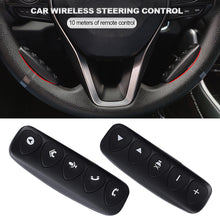 Load image into Gallery viewer, 2Pcs Multifunction Car Steering Wheel Remote Control Luminous Wireless Controller Buttons DVD Navigation

