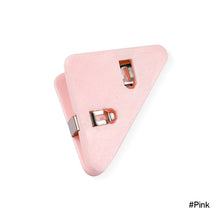 Load image into Gallery viewer, 5Pcs Cute Cartoon Style Transparent Triangle Clips Book Corner Clip Office Stationery Accessories Desk Organizer Kawaii Corner Clips
