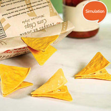 Load image into Gallery viewer, Creative Potato Chips Shaped Paper Clip Student Stationery Triangle Round Shape Planner Clip Binder Clips Food Seal Clip

