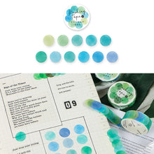 Load image into Gallery viewer, 100Pcs Washi Tape Hard Candy Series Paper Tape Hand Account DIY Decorative Stickers Photo Decor Masking Tape
