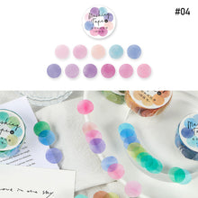 Load image into Gallery viewer, 100Pcs Washi Tape Hard Candy Series Paper Tape Hand Account DIY Decorative Stickers Photo Decor Masking Tape
