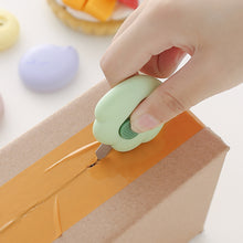Load image into Gallery viewer, Cute Cartoon Cat Claw Retractable Paper Cutter Utility Knives Box Opener Cutter Student Portable Handmade Craft Knife Stationery
