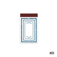Load image into Gallery viewer, Fantasy Series Hollowing Frame Material Memo Pads DIY Material Paper Pack Junk Journal Scrapbooking Vintage Notes Stationery
