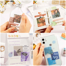 Load image into Gallery viewer, 90patterns/pack Ins Material Stickers Book Scrapbooking Junk Journal Creative Stationery DIY Deco Stickers Scrapbooking Paper Sticker
