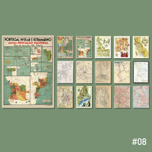 Load image into Gallery viewer, 60Pcs Travel Series Memo Pads Paper Material Book Diy Scrapbooking Sticky Notes Notepad Office School Supplies
