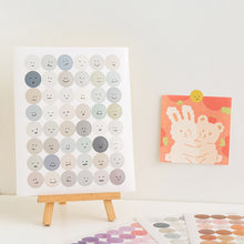 Load image into Gallery viewer, Korea Ins Dot Smiley Face Sticker Cartoon Hand Account Sticker Decoration Material Paper Small Custom Stickers
