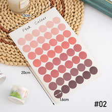 Load image into Gallery viewer, Korea Ins Dot Smiley Face Sticker Cartoon Hand Account Sticker Decoration Material Paper Small Custom Stickers
