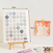 Load image into Gallery viewer, Korea Ins Dot Smiley Face Sticker Cartoon Hand Account Sticker Decoration Material Paper Small Custom Stickers
