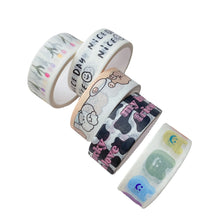 Load image into Gallery viewer, Cute Korea Bear Washi Tape Masking Tape DIY Scrapbooking Diary Journal Decoration Tape Adhesive Tapes Paper Stationery Sticker

