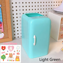 Load image into Gallery viewer, Kawaii Organizer Refrigerator Pen Holder Student Cute Large-capacity Desktop Organizer Storage Creative Tube Sweet Pencil Case
