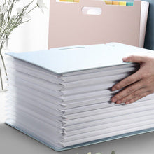 Load image into Gallery viewer, Portable Large A4 File Folder Organizer Bag Standing Accordions 13 Pockets Expanding Folder for Documents Office School Supplies
