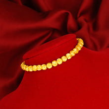Load image into Gallery viewer, Fashion Alluvial Gold Bangle Fashion Adjustable Gold Lucky Beads Bracelet Sand Gold Bracelet Beaded Bracelet Jewelry Accessories
