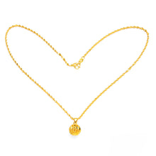 Load image into Gallery viewer, Fashion Sand Gold Necklace Thailand Glossy Transfer Beads Alluvial Gold Vietnam Imitation Gold Chain Yellow Gold-plated Men Women Jewelry
