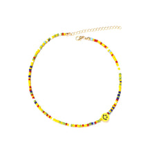 Load image into Gallery viewer, Romantic Colored Rice Beads Necklace Bohemia Summer Beaded Necklace Smiley Handmade Women Girl Choker Jewelry Accessories
