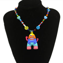 Load image into Gallery viewer, Romantic Colored Rice Beads Necklace Flower Bohemia Summer Mushroom Rainbow Beaded Necklace Choker Women Girl Jewelry Accessories
