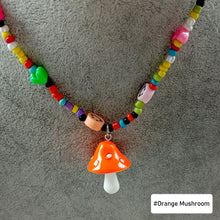 Load image into Gallery viewer, Romantic Colored Rice Beads Necklace Flower Bohemia Summer Mushroom Rainbow Beaded Necklace Choker Women Girl Jewelry Accessories
