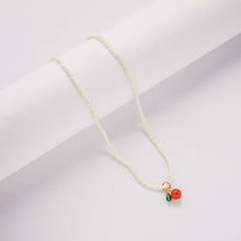 Load image into Gallery viewer, Romantic Colored Rice Beads Necklace Flower Bohemia Summer Pearls Beaded Necklace Choker Women Girl Jewelry Gift Accessories
