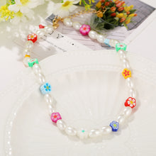 Load image into Gallery viewer, Romantic Fashion Bohemia Summer Necklace Shell Beads Colored Rice Beads Pearls Choker Women Girl Fashion Jewelry Accessories
