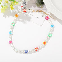 Load image into Gallery viewer, Romantic Fashion Bohemia Summer Necklace Shell Beads Colored Rice Beads Pearls Choker Women Girl Fashion Jewelry Accessories
