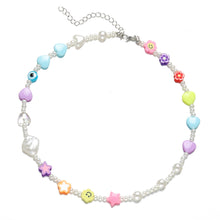 Load image into Gallery viewer, Romantic Fashion Bohemia Summer Necklace Shell Beads Colored Rice Beads Pearls Choker Women Girl Fashion Jewelry Accessories
